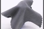 Vải chân cua (CC11206) - Màu xám nhạt - Khổ 1.5/1.6 mét
