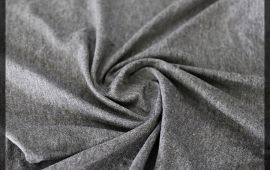 Vải cotton 2 chiều (CT09314) – Màu xám – Khổ 1.7 mét
