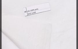 Vải bố (B12522) - Màu trắng gạo - Khổ 1.6 mét