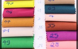 Vải Cát Hàn (TC12204) - nhiều màu sắc - khổ tầm 1.5 mét